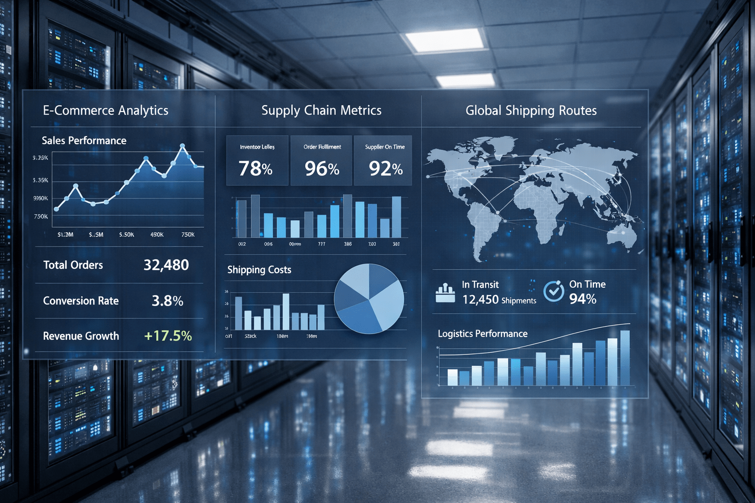 ecommerce cloud infrastructure data center