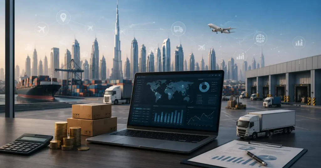 UAE logistics software cost