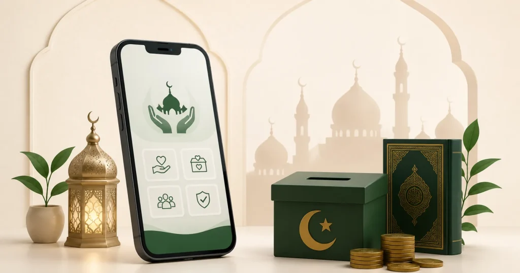 Shariah-compliant donation app