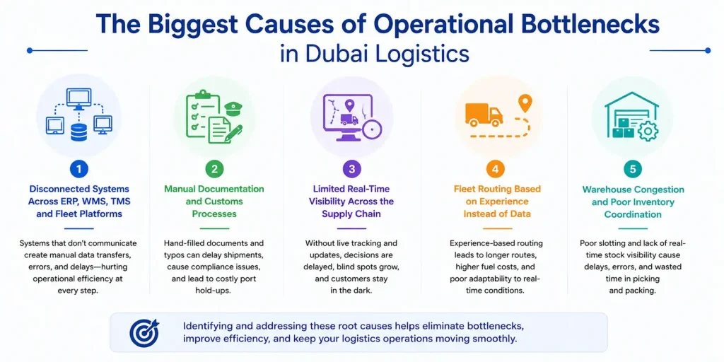 Causes of Dubai logistics bottlenecks