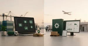 Custom vs off-the-shelf logistics