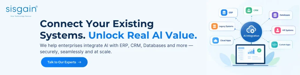 AI integration services banner