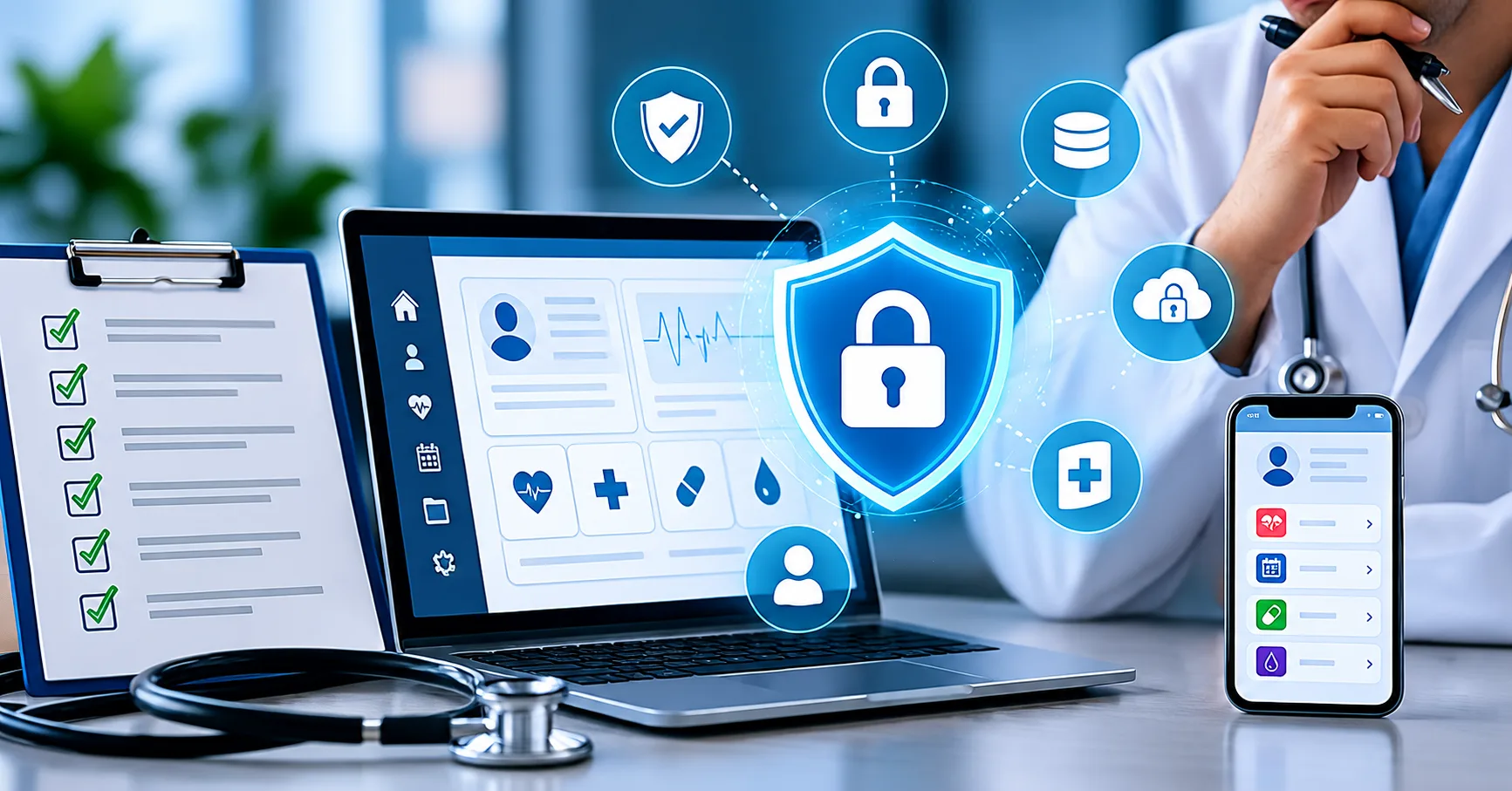 Secure Healthcare Data Dashboard